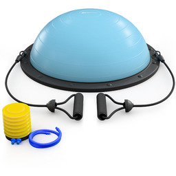 Platforma do balansowania z linkami jasnoniebieska