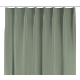 Zasłona na haczykach flex pojedynczych, szałwiowy, Crema