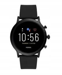 Fossil Smartwatch FTW4025 Czarny Sportowy Pżf