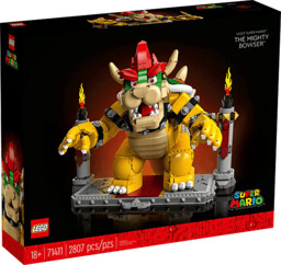 Klocki LEGO Super Mario Potężny Bowser (71411) Wielokolorowy