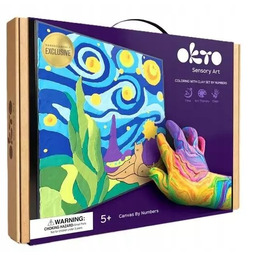 Kolorowanka z masy plastycznej. Mały Książę Nocą. Okto