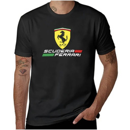 KOSZULKA Z NADRUKIEM MĘSKA ŚMIESZNA T-SHIRT SCUDERIA FERRARI