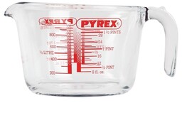 Pyrex Dzbanek z miarką ze szkła, 1 L