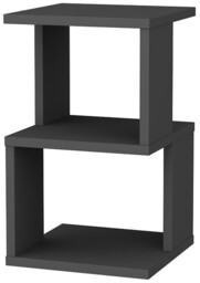 Stolik nocny Carter Anthracite, antracytowy