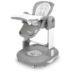 Caretero KRZESEŁKO DO KARMIENIA SITRON GREY