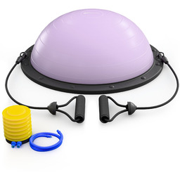 Platforma do balansowania z linkami jasnoróżowa