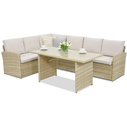 Meble ogrodowe Monaco Comida 5 Garden Point beżowe