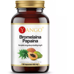 YANGO Bromelaina Papaina 90vegcaps