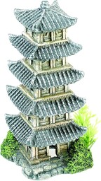 Classic Orientalna wieża i rośliny akwarium ozdoba akwarium