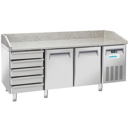 Stół chłodniczy do pizzy GN 1/1 z 2