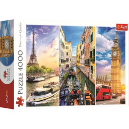 TREFL Puzzle Wycieczka po Europie 45009 (4000 elementów)