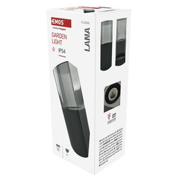 Lampa naścienna garden lana 28,5 cm na żarówkę