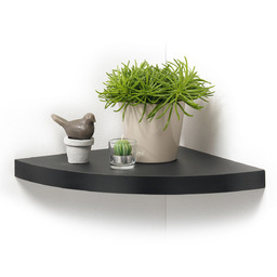 Homea Półka narożna wisząca z MDF