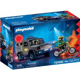 Playmobil Samochód policyjny Pojazd taktyczny Swat Policja Furgonetka