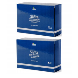 SiVita Krzem Organiczny Witamina C 60 kapsułekx2 Dr