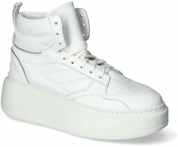 Sneakersy Lewski 3392/X Białe lico