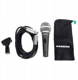 Samson Q4 mikrofon dynamiczny z włącznikiem kardioida kabel