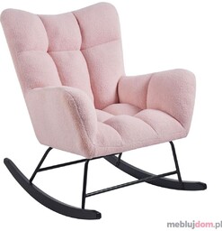 Fotel bujany FR4-FX Różowy