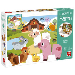 Układanka magnetyczna dla dzieci Farma Goula 1110100488