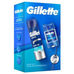 Gillette Zestaw Chłodzący żel do golenia z eukaliptusem,