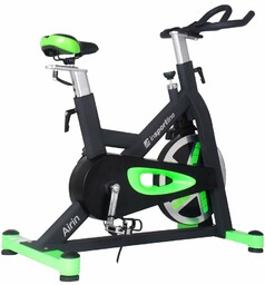Insportline Rower spiningowy Airin czarno-zielony -