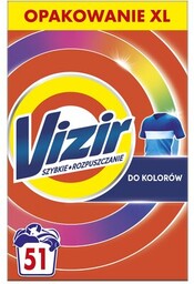VIZIR Proszek do prania Szybkie rozpuszczanie Color 2.805
