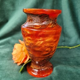Pakamera Pomarańczowy wazon z żywicy i nasiennika Banksia