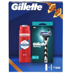 Gillette Mach3 Zestaw Maszynka do golenia dla mężczyzn