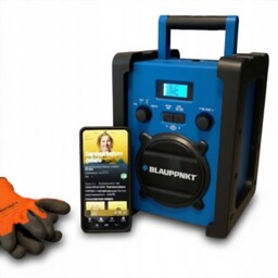 Głośnik Bluetooth Radio Przenośne Blaupunkt Fm Pll Bt