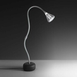 Pipe H220 przezroczysty - Artemide - lampa podłogowa