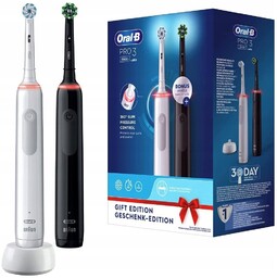 Braun Oral-B szczoteczka elektryczna PRO3 3900 BLACK Crossaction