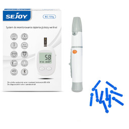 Aparat Glukometr do pomiaru stężenia glukozy we krwi