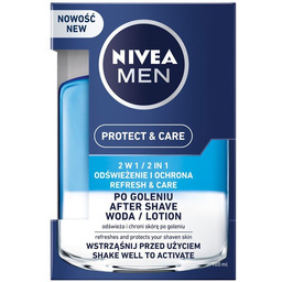 Nivea, Men Protect & Care, woda po goleniu