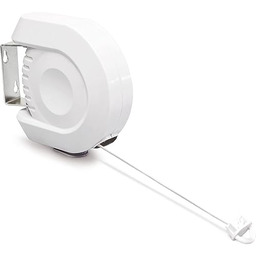 Relaxdays Rozsuwana linka do suszenia prania z automatycznym