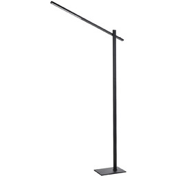 Lampa podłogowa czarna aluminiowa regulowana AZ6803 z serii
