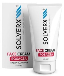 Rosacea Krem do Twarzy na Trądzik Różowaty, SOLVERX,