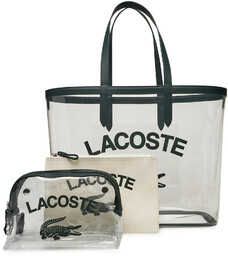 Torebka Lacoste NF4930AS Przezroczysty