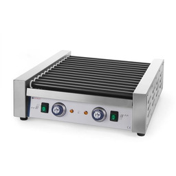 PODGRZEWACZ 11-ROLKOWY DO PARÓWEK 1180W, 530x525x180 mm DWUSTREFOWY