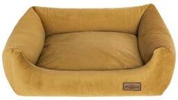 RECOBED Kanapa Welurove miodowa M 80x65cm