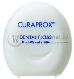 CURAPROX DF 834 Dental Floss 50m - miętowa,
