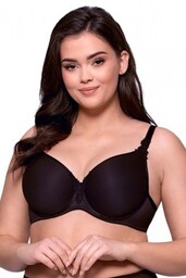 Biustonosz usztywniany Nipplex Anita big czarny