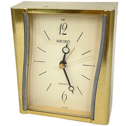 Pakamera SEIKO Quartz zegar stołowy / budzik Japonia