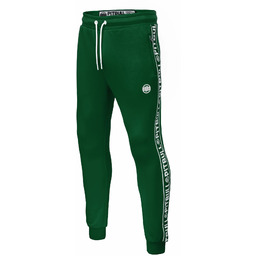 Pit Bull Spodnie Dresowe Tape Logo Green