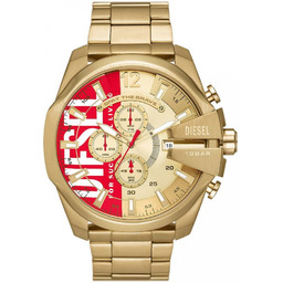 Zegarek męski DIESEL DZ4642 złoty fashion do pływania