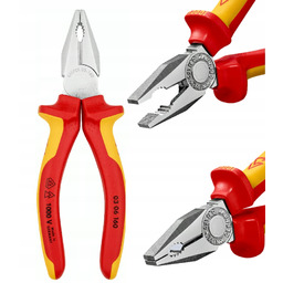 Kombinerki szczypce uniwersalne wielozadaniowe izolowane Knipex 03 06
