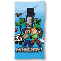 Ręcznik szybkoschnący plażowy Minecraft Microfibra