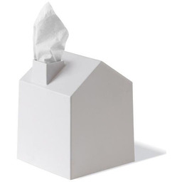 Pojemnik na chusteczki Casa biały