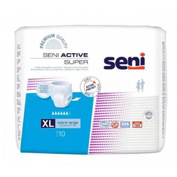 SENI ACTIVE SUPER XL, 10szt. - Elastyczne majtki