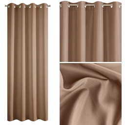 Zasłona 140 x 250 Dekoracyjna Adore J. Brąz