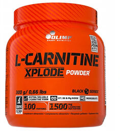 Olimp, L-Karnityna Xplode Powder, smak pomarańczowy, 300 g